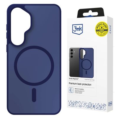 24. Etui 3mk Smoke MagCase na Samsung Galaxy S25 - niebieskie-półprzezroczyste