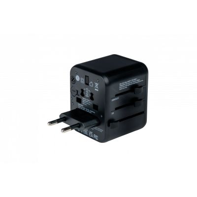 3. Verbatim 49544 adapter wtyczek zasilających Uniwersalne Czarny