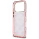 7. Etui Guess IML Peony Dot MagSafe na iPhone 17 Pro - różowe