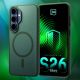 15. Etui 3mk Smoke MagCase na Samsung Galaxy S26+ - zielone