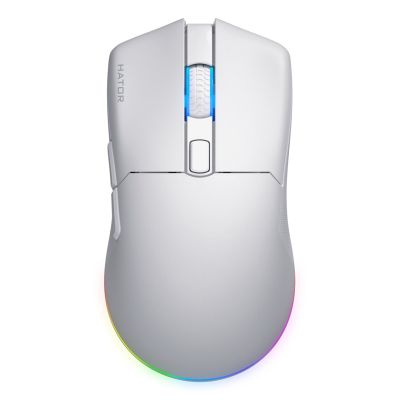 3. HATOR Pulsar 3 Wireless myszka Gaming Oburęczny RF Wireless + Bluetooth + USB Type-C Optyczny 12000 DPI