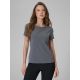 T-shirt slim gładki damski 4F 4FRSS26TTSHF3628-24S