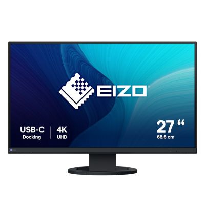 5. Monitor EIZO FlexScan EV2740S-BK - monitor LCD IPS 27", 4K UHD 3840 x 2160 (16:9), złącza USB-C (czarny)