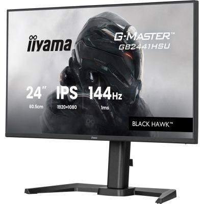21. MONITOR IIYAMA LED IPS 23,8" GB2441HSU-B1 Black Hawk 144Hz