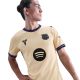 5. Koszulka męska Nike FC Barcelona 2025/26 Match Away beżowa HJ4554 784