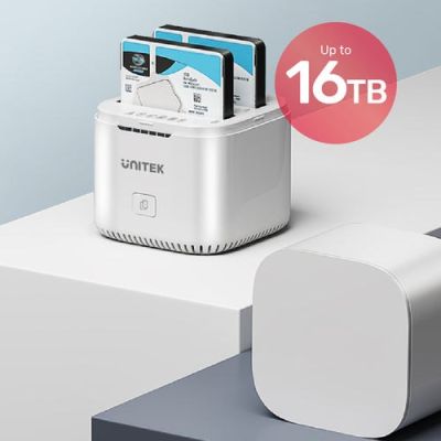 7. Unitek Stacja klonująca Bay SATA USB3.0 do SATA6G 2,5" z funkcją UASP 5 Gbps