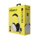 10. Słuchawki dla graczy Hator Phoenix 2 Wireless bezprzewodowe białe