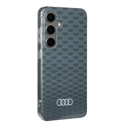 3. Etui Audi IML Stitching Pattern MagSafe Case na Samsung Galaxy S24 - szare
