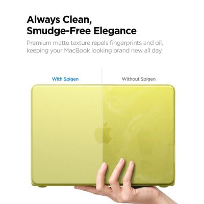 9. Etui Spigen AirSkin na MacBook Neo 13" 2026 - żółte matowe