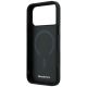 7. Etui Mercedes Leather 3D MagSafe do iPhone 18 Pro / 17 Pro - czarne