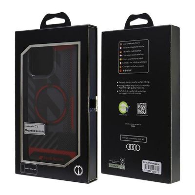 7. Etui Audi IML Sport MagSafe na iPhone 16 Pro Max 6.9" - czarne