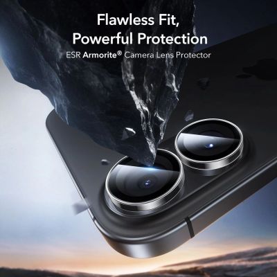 3. Osłona aparatu ESR Armorite na iPhone 16 / 16 Plus / 17 - przezroczyste
