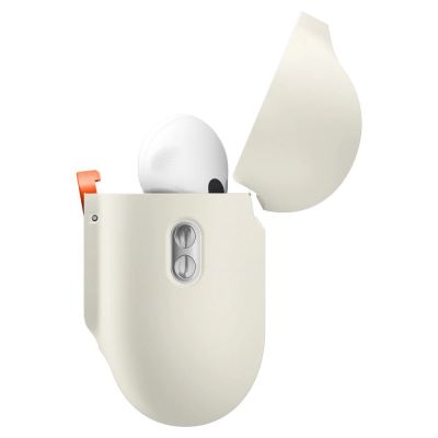 4. Etui Spigen Nano Pop na AirPods Pro 3 - beżowe