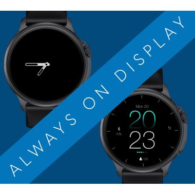 11. Smartwatch Męski RUBICON RNCF12 Tytan/Orange SMARUB245