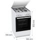 8. Kuchnia GORENJE GK5A22WH