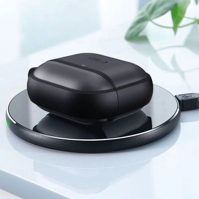 6. Etui Tech-Protect Silicone na AirPods Pro 3 - czarne matowe