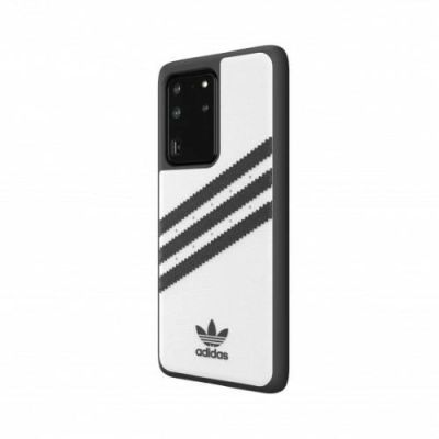 4. Etui Adidas OR Moudled Case PU na Samsung Galaxy S20 Ultra - biało-czarne