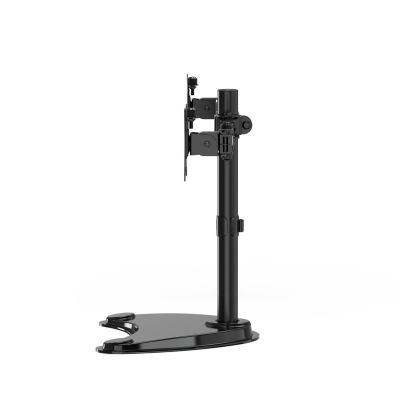 4. GEMBIRD STOJAK BIURKOWY NA DWA MONITORY (REGULOWANY) 13”-32”, DO 8 KG
