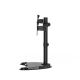 4. GEMBIRD STOJAK BIURKOWY NA DWA MONITORY (REGULOWANY) 13”-32”, DO 8 KG