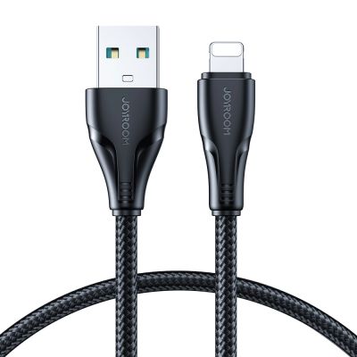 8. Kabel Joyroom Surpass Series A11 USB-A / Lightning 2.4A 1.2 m - czarny