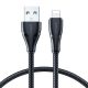 8. Kabel Joyroom Surpass Series A11 USB-A / Lightning 2.4A 1.2 m - czarny