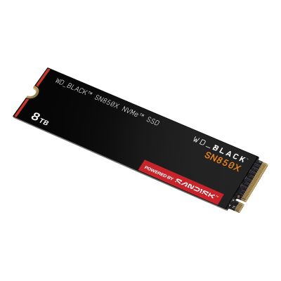 8. Dysk SSD WD Black SN850X 8TB M.2 NVMe WDS800T2X0E