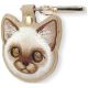 4. Etui Nimmy New Big Eyed Pet 2.0 Cat na lokalizator - brązowe