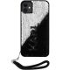 3. Etui Karl Lagerfeld Sequins Cord na iPhone 11 / Xr - srebrne