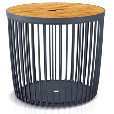 2. STOLIK KOSZ 38,6x35,8CM CLUBO ANTRACYT