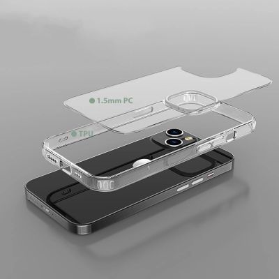 5. Etui Tech-Protect FlexAir Hybrid na iPhone 13 - przezroczyste