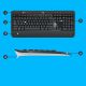 32. Zestaw klawiatura + mysz membranowa Logitech MK540 920-008685 (USB;  kolor czarny; optyczna; 1000 DPI)