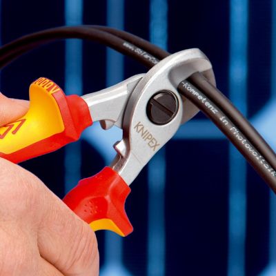 7. Knipex 95 26 165 Ręczny obcinacz do kabli