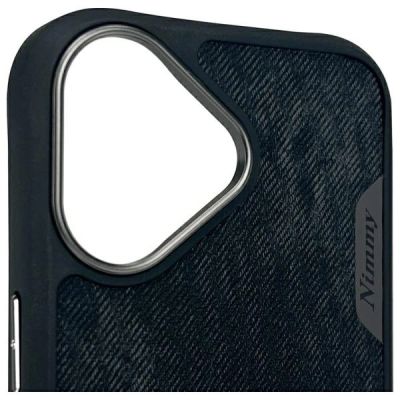 5. Etui Nimmy Big Eyed Pet 2.0 Panda na iPhone 16 - czarne