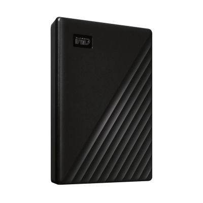 3. Dysk zewnętrzny HDD WD My Passport (2TB; 2.5"; USB 3.2 Gen 1; Czarny; WDBYVG0020BBK-WESN)