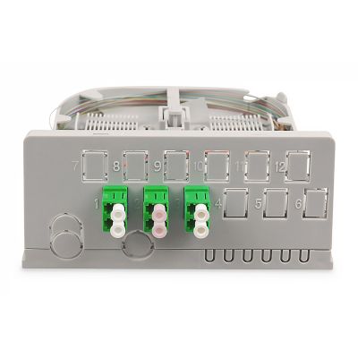 4. Digitus Domowy punkt transferu, 3 x dupleks LC/APC