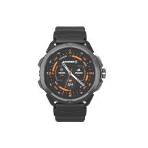 Zegarek inteligentny z GPS satelitarnym, dioda AMOLED, 1,5", wodoodporny, czarny