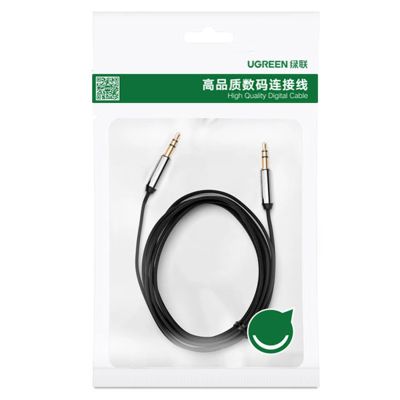 5. Kabel Ugreen AV119 10733 audio mini jack 3,5mm / mini jack 3,5mm 1m - czarny