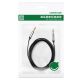 5. Kabel Ugreen AV119 10733 audio mini jack 3,5mm / mini jack 3,5mm 1m - czarny