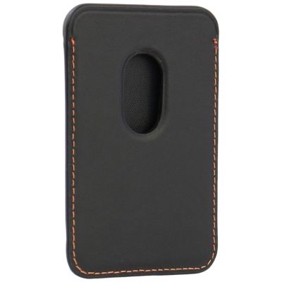 5. Portfel magnetyczny Lamborghini Urus D8 Genuine Leather MagSafe na telefon - czarno-czerwony