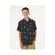 Koszula chłopięca RIP CURL Eternal Shred Ss Shirt-Boy czarna