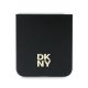 5. Etui DKNY Leather Metal Stack Logo na Samsung Galaxy Z Flip 6 - czarne
