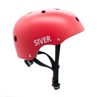 2. Kask rowerowy Motus Siver rozmiar M, czerwony (MOTHAM8MR)