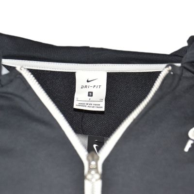 4. Bluza z kapturem Nike Standard Issue Full-Zip Hoodie Wmns Black/Pale Ivory - CU3793-010