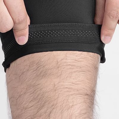 10. Spodenki rowerowe Rockbros RK20022XL krótkie na szelkach z wkładką XXL - czarne