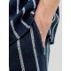 4. Jack&Jones męskie szorty w paski JPSTJAIDEN COBA STRIPE JOG SHORTS REG SN 12274413 SKY CAPTAIN/STRIPES