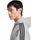 4. Bluza męska adidas Essentials 3-Stripes French Terry Hoodie szara KY4202