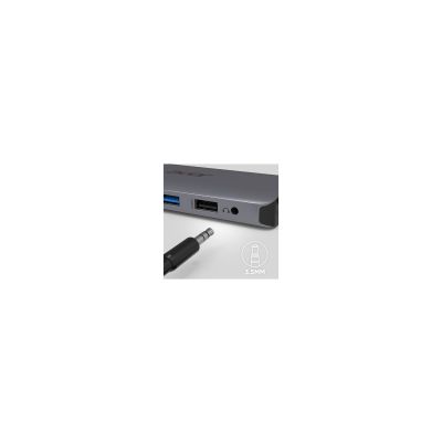 13. Acer 12-in-1 Type-C Dongle Przewodowa USB 3.2 Gen 1 (3.1 Gen 1) Type-C Srebrny