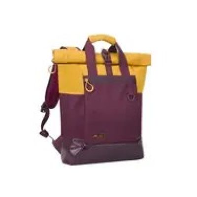 19. Plecak na laptop 15.6" 25L Rivacase 5321 bordowo-żółty