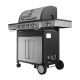 3. Grill gazowy Black+Decker BXOG16550E (4 palniki x 3.6 kW + 1 palnik 2.1 kW)