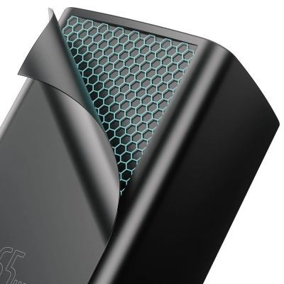 7. Baseus GaN2 Lite szybka ładowarka sieciowa 65W USB / USB Typ C Quick Charge 3.0 Power Delivery (azotek galu) czarny (CCGAN2L-B01)